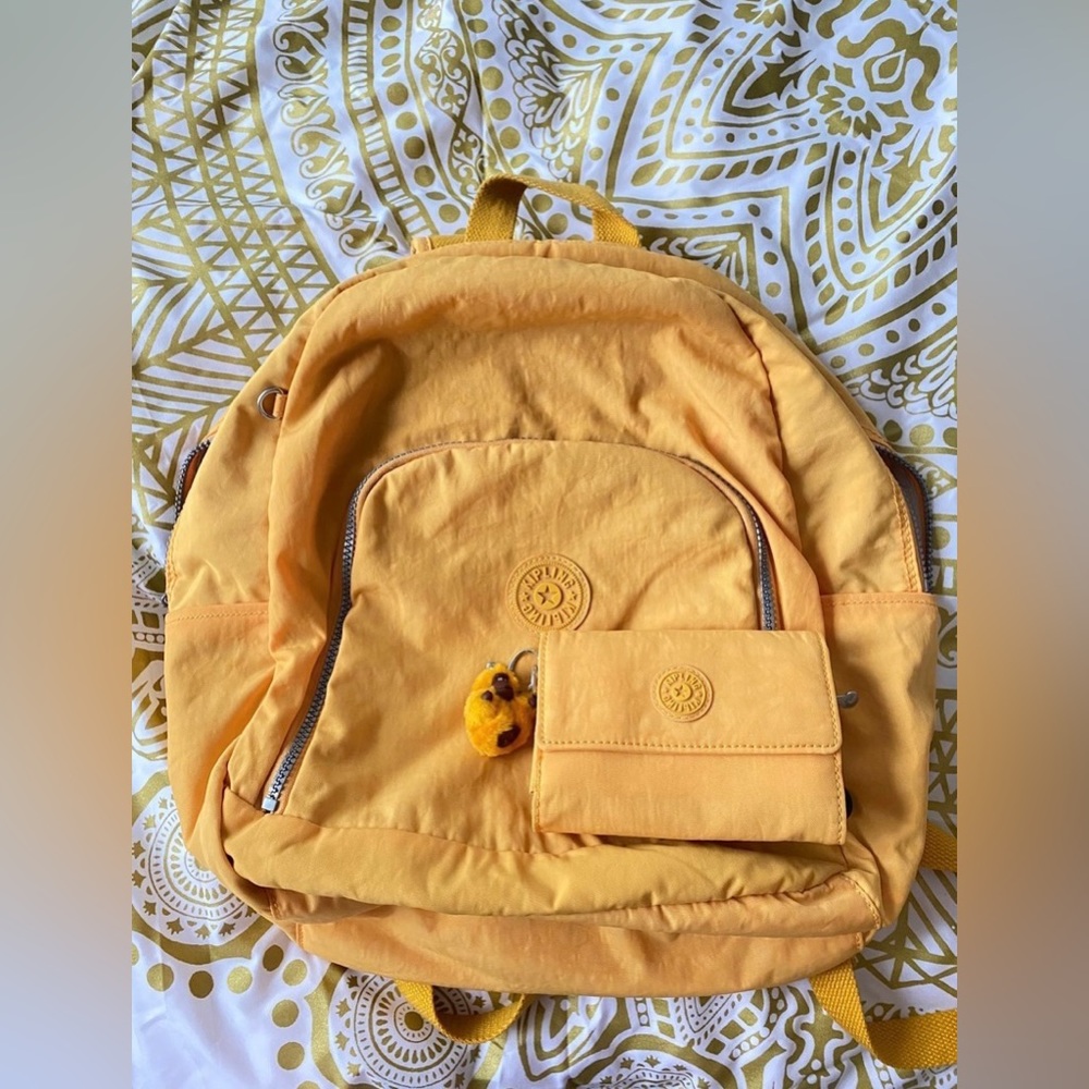 Kipling Matching Backpack And Wallet Set - image 1